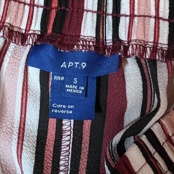 Apt. 9 striped wide leg pants size S - Picture 5 of 5
